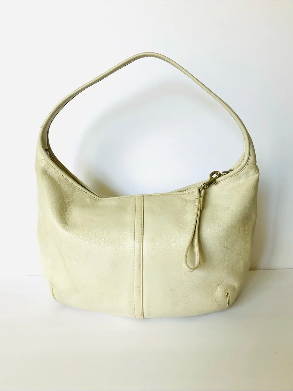 Vintage COACH Coach Ergo Shoulder Bag Purse 9219   Off White, Cream, Ivory